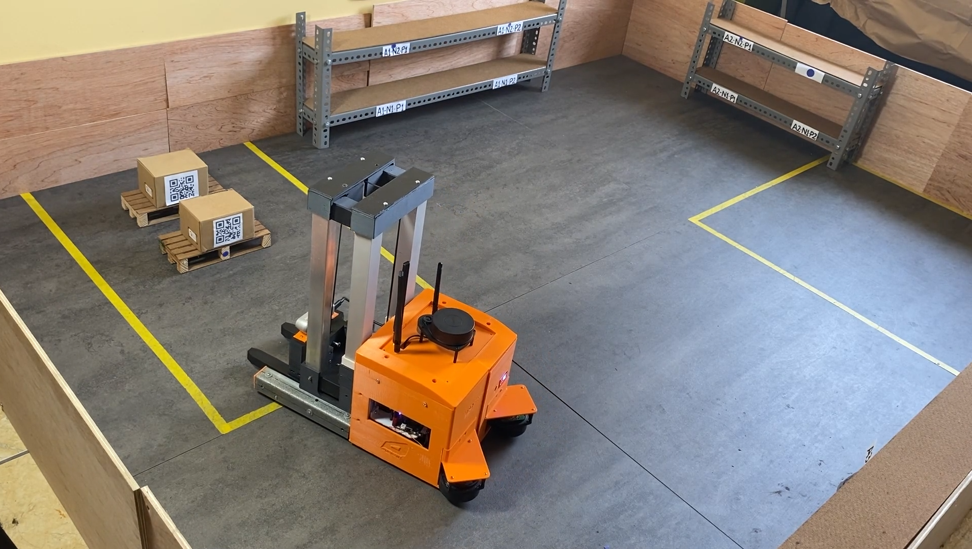 RRbot - Forklift Autónomo para Logística